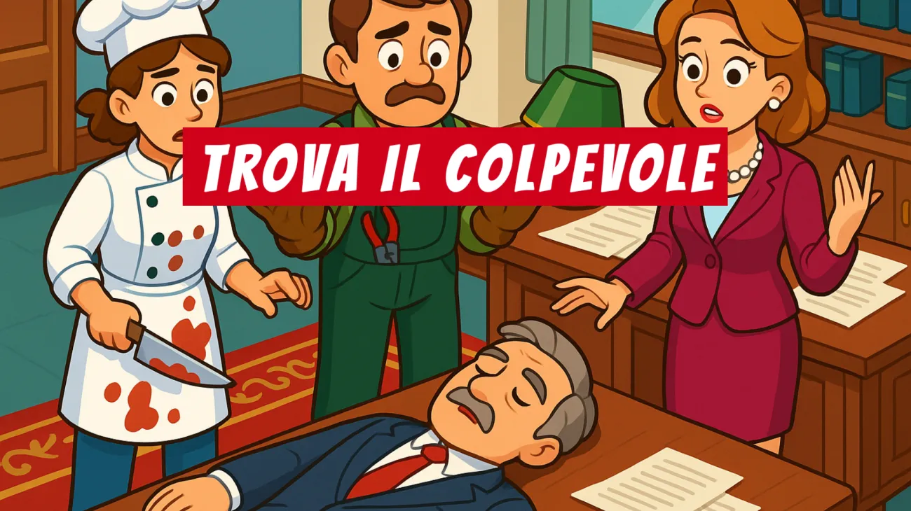 Solo i veri geni scopriranno il colpevole in questo misterioso caso della perla perduta: tu riesci a risolverlo?"