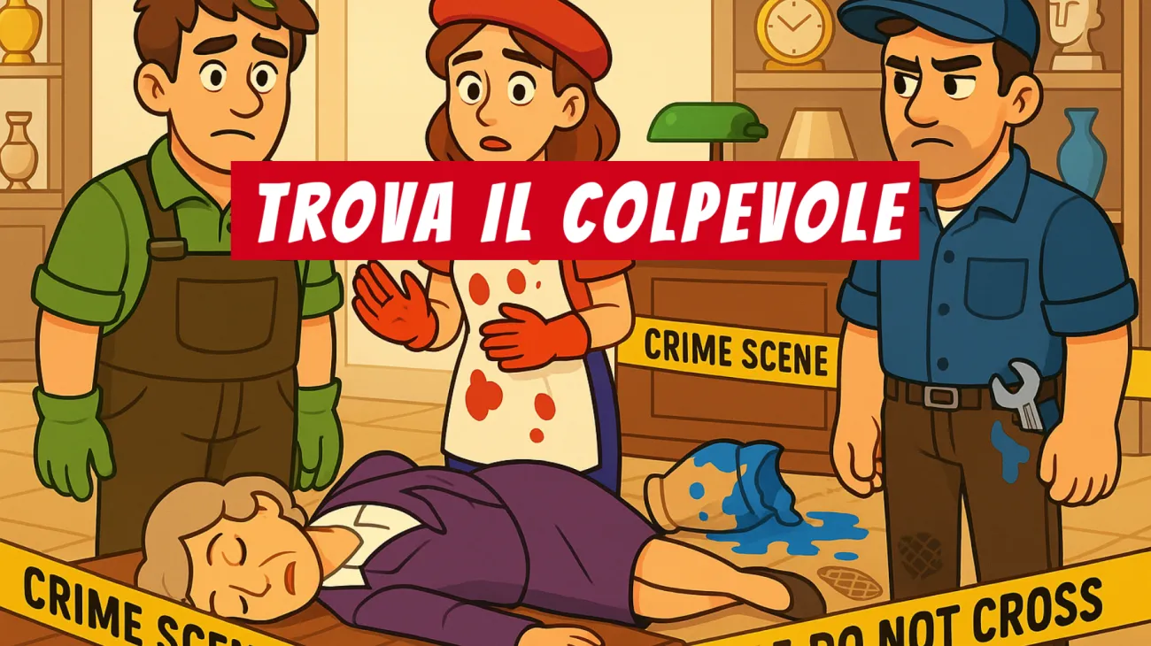 Solo il 2% riesce a risolvere questo enigma dell’antiquaria: riesci a scoprire il colpevole dal dettaglio nascosto? Sfida la tua mente!"